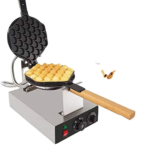 

RTS Non-stick belgian bubble waffle machine commercial egg waffle maker automatic electric snack machine