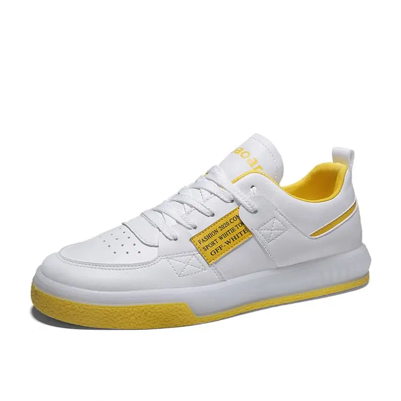 

Flat Shoes 2020 New Casual Shoes Lace-up Low Top Sneakers Tenis Masculino Men White Shoes, Optional