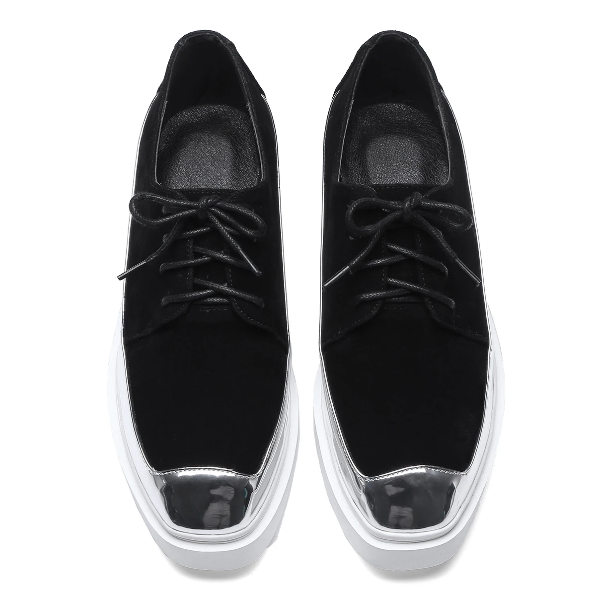 Breathable Woman Sneakers Comfortable Thick Sole Lace-up Summer Casual Lady Shoes