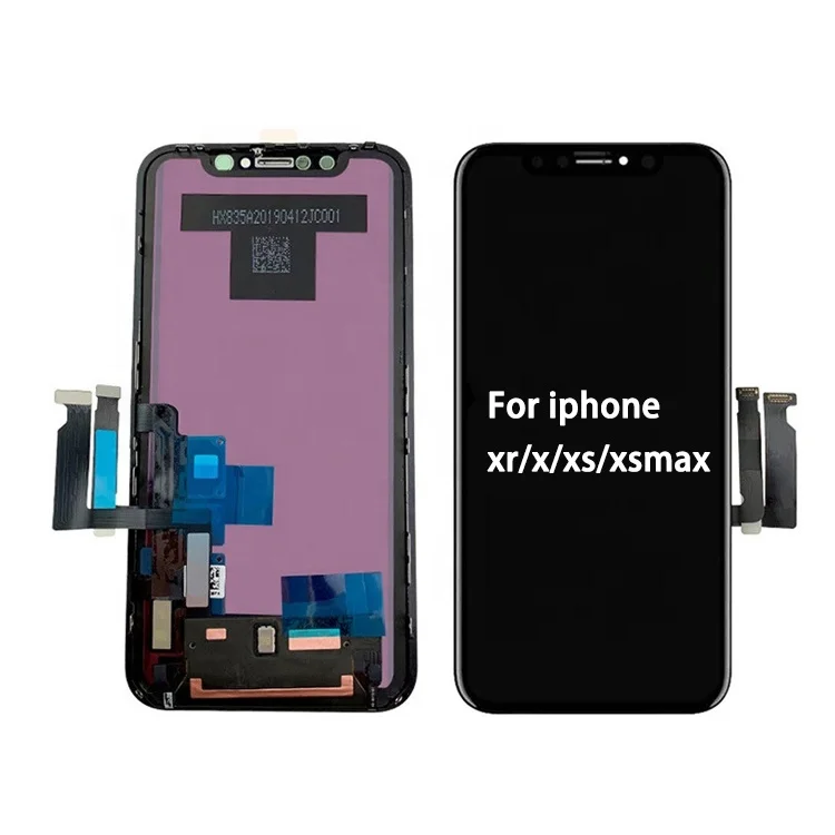 

Mobile phone Touch Screen With Glass Digitizer Assembly Parts for iphone x xs xr xsmax screen replacement