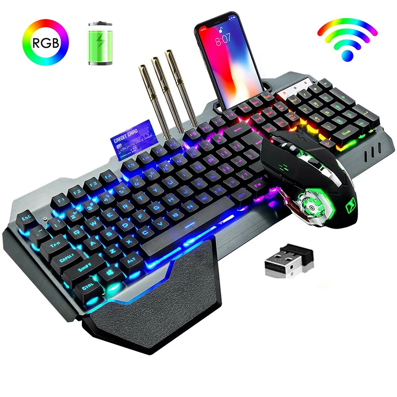 

K680 Rechargeable Mechanical Feeling Wireless Gaming Keyboard Mouse Combo