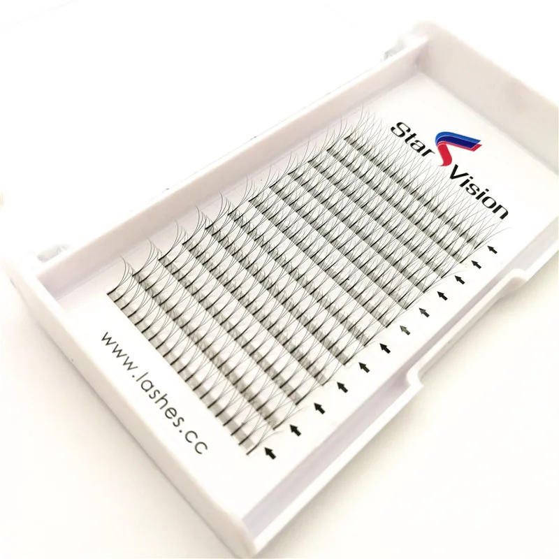 

Dark Black OEM Russian Premade Volume Lash fans Pre Made Fans Eyelash Extensions