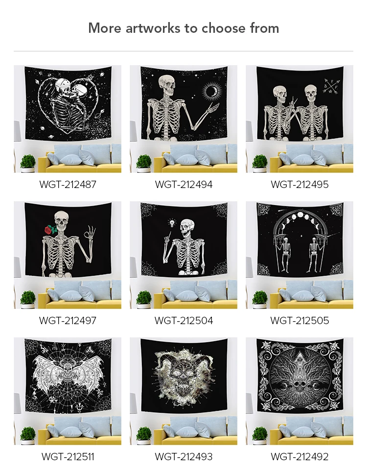 Hiasan Dinding Permadani Tengkorak Hippie Meditasi Lucu Skeleton Bunga Hitam Putih Seni Tembok Permadani Kain Dekorasi Rumah Buy Permadani Kain Permadani Wall Hanging Hippie Skull Permadani Product On Alibaba Com