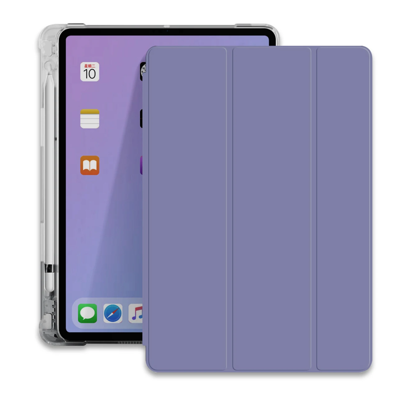 

Lightweight tablets cases tpu slot pen for ipad case smart covers