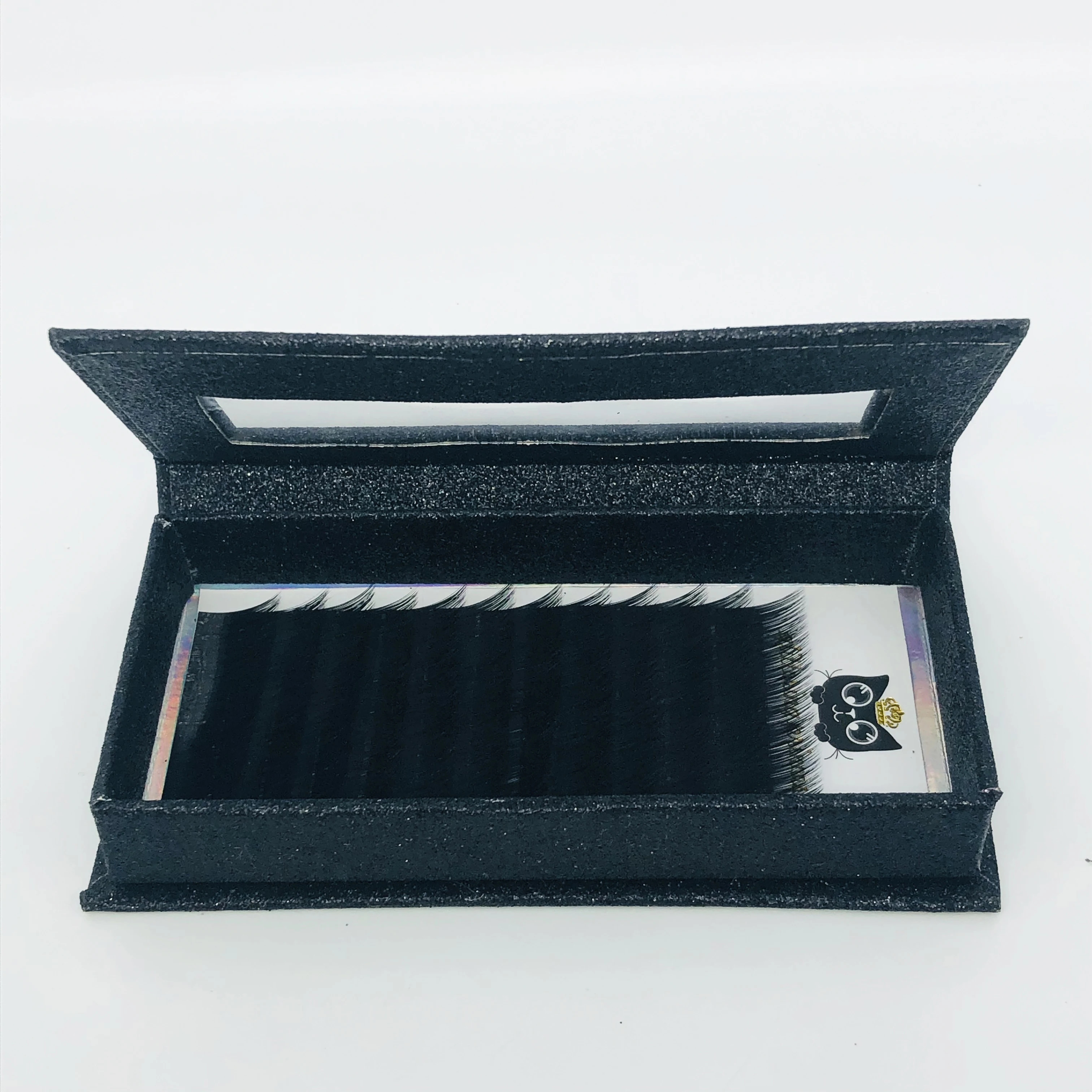 

Eyelash Vendor Private Label Custom Lash Boxes Individual Eyelash Extension, Black