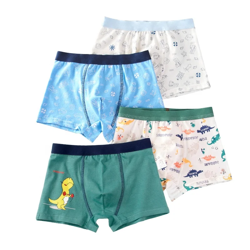 

kids underwear High Quality Fancy 95% Cotton Boys Children's Panties, Four colors