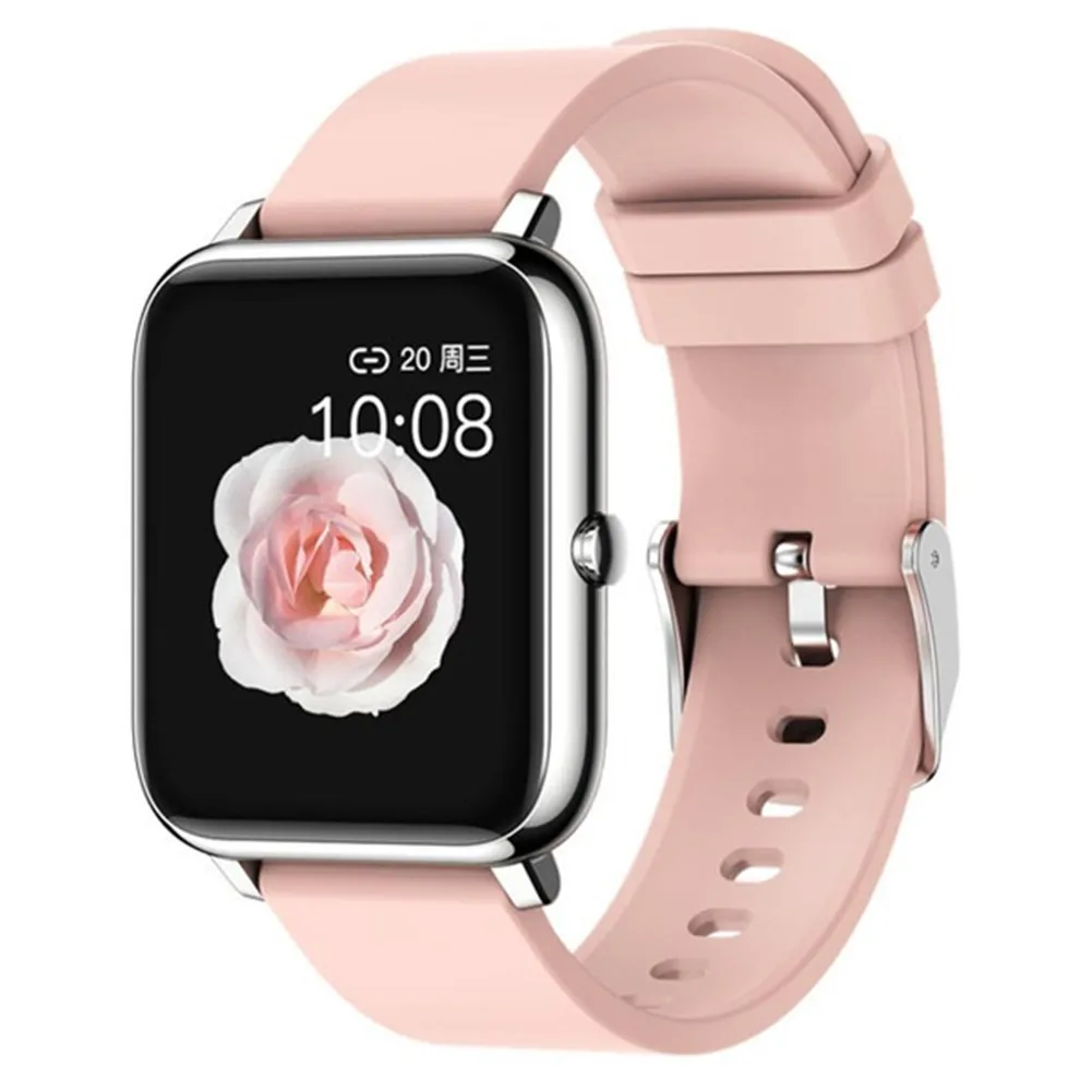 

Women Girl Bluetooth Smart Watch Heart Rate Monitor Sport Bracelet Remote-Camera