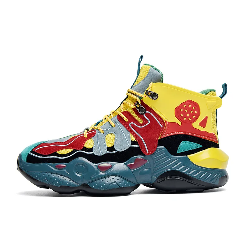 

2020 Harajuku Autumn Vintage Sneakers Men Breathable Mesh Casual Shoes Men Comfortable Fashion Sports Shoes, As picture