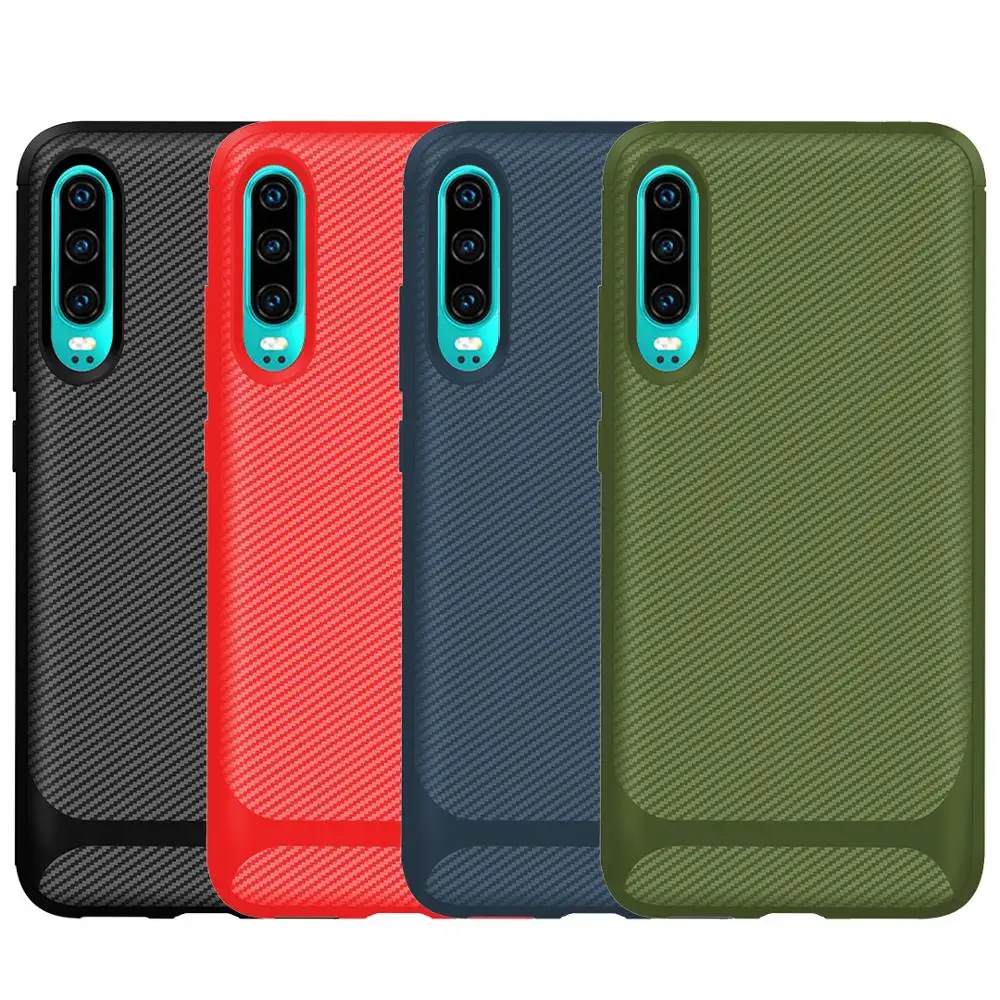 

HOCAYU New Promotion Coloful Shockproof Soft Tpu Bumper Case Back Cover For Huawei P30 P30 Lite P30 Pro