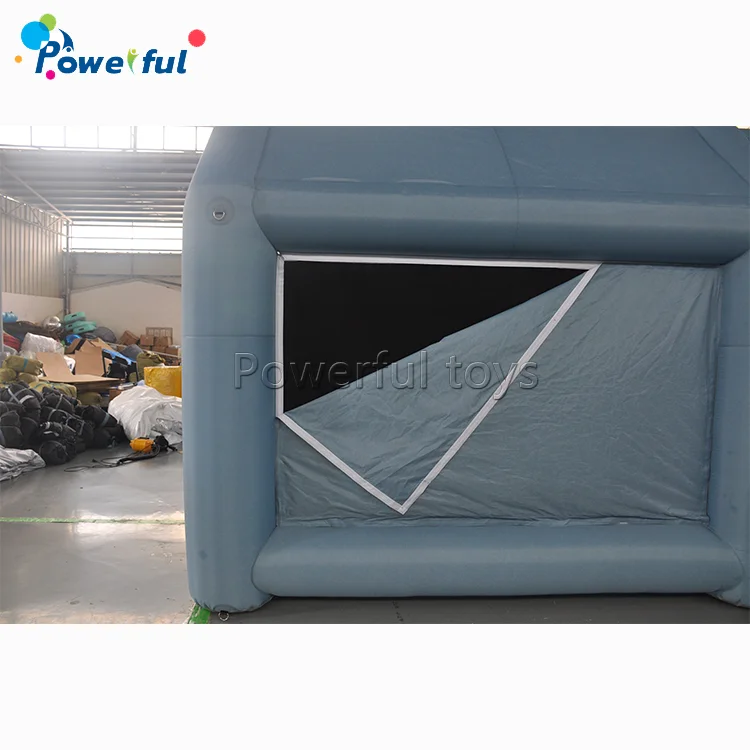 Hot sale mobile inflatable paint booth inflatable spray booth for car cover