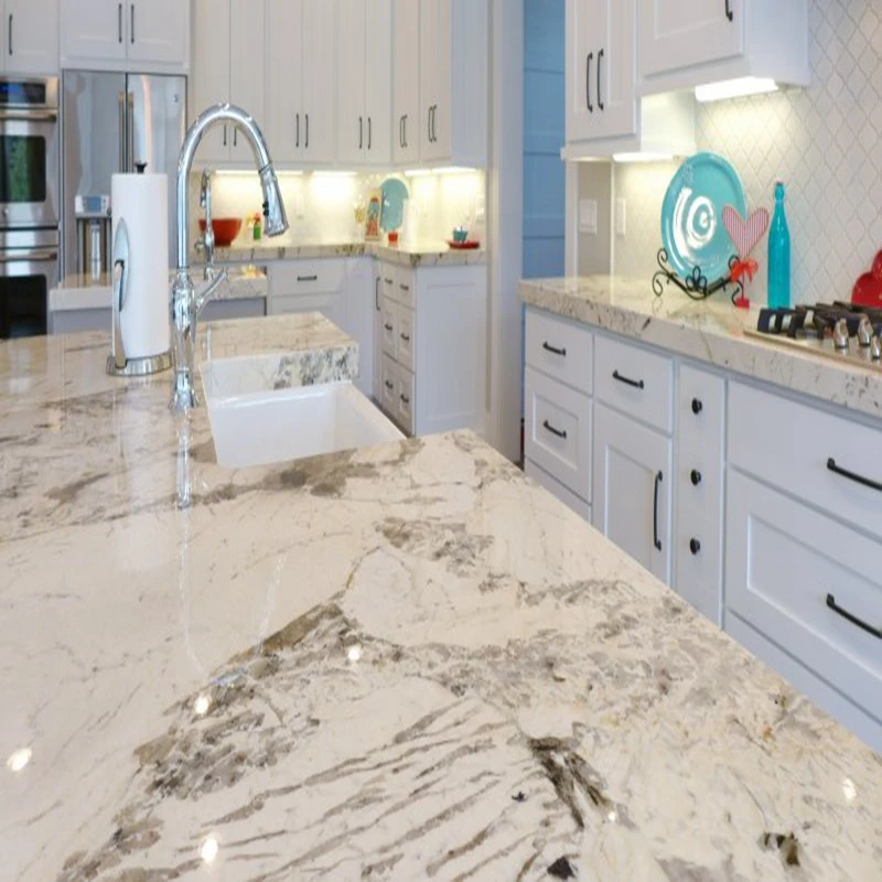 Alpine White Composite Granite Countertop Washbasin Vanity Tops Table ...