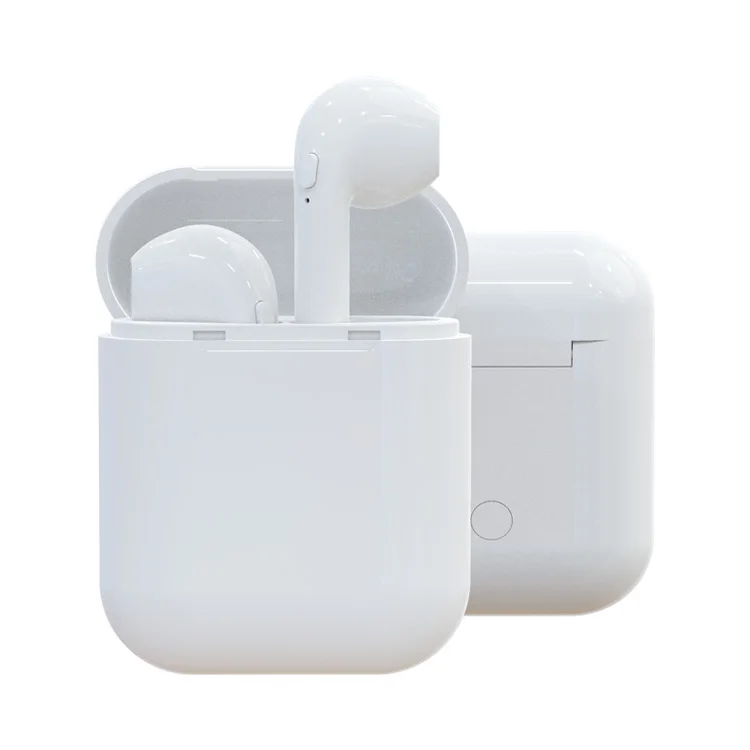 

I8 MINI Earpod With Charging Case Blue Tooth Earphone Headset Suitable For Apple, White