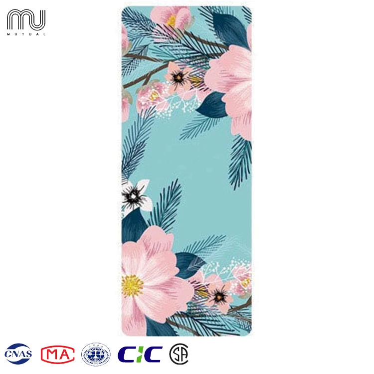 

Factory non-slip custom logo yoga mats suede material eco friendly 1.5mm thick yoga mat for fitness exercise, Customized color