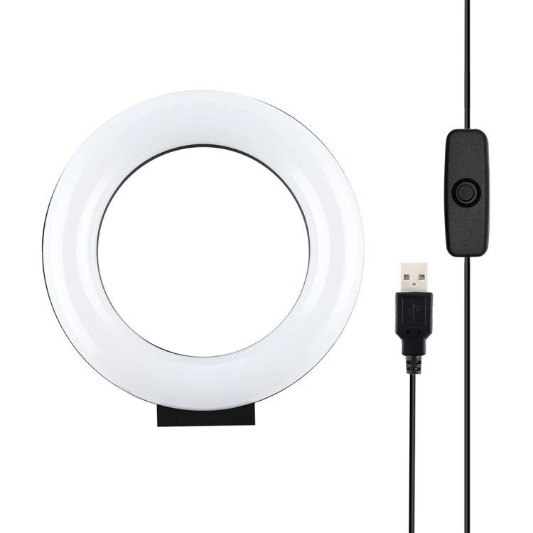 

PULUZ 4.7 inch 12cm Curved USB White Light LED Ring Vlogging Photography Video Lights