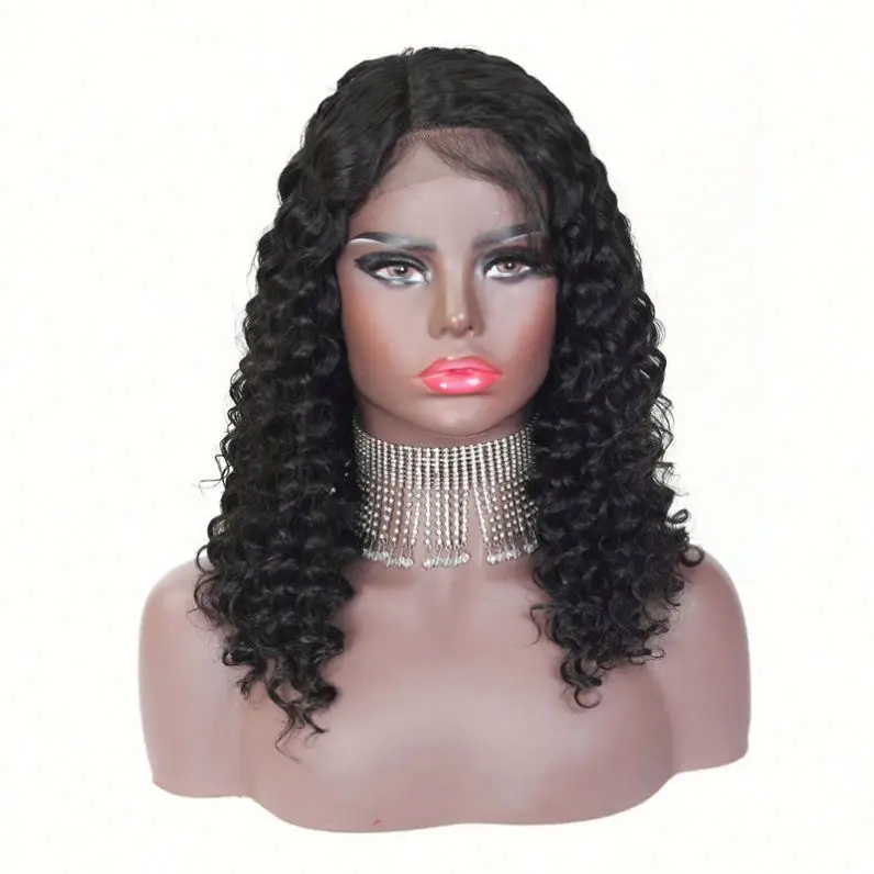 

Jh Men Women Human Real Hair Wigs Small Wavy Cosplay Wigs, As show