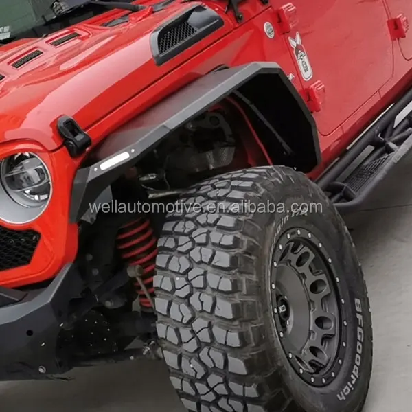 Factory Wholesale Aftermarket Abs Plastic Modified Fenders Paint Black