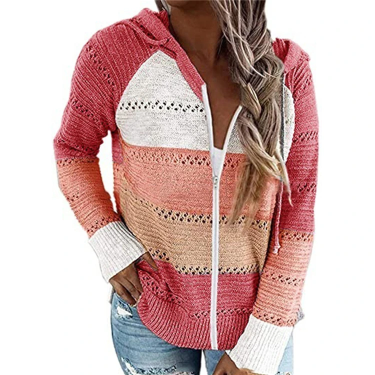 Best Seller Newest Design Knit Sweaters Knitted Winter Women Long Sleeve Shirt