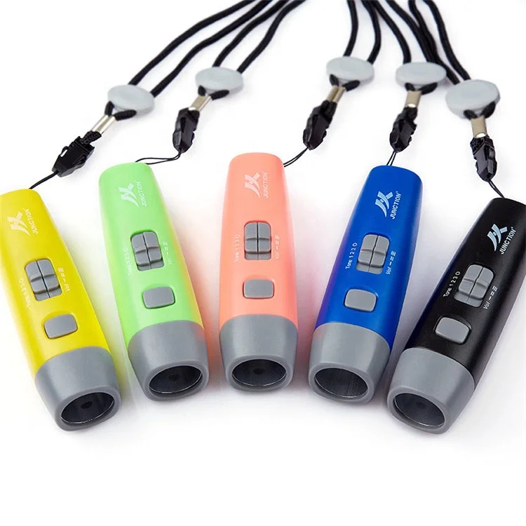 

Handheld Survival Whistle 3 Tone Loudest Electric Whistle with Lanyard for Referee Coaches Electronic Whistles