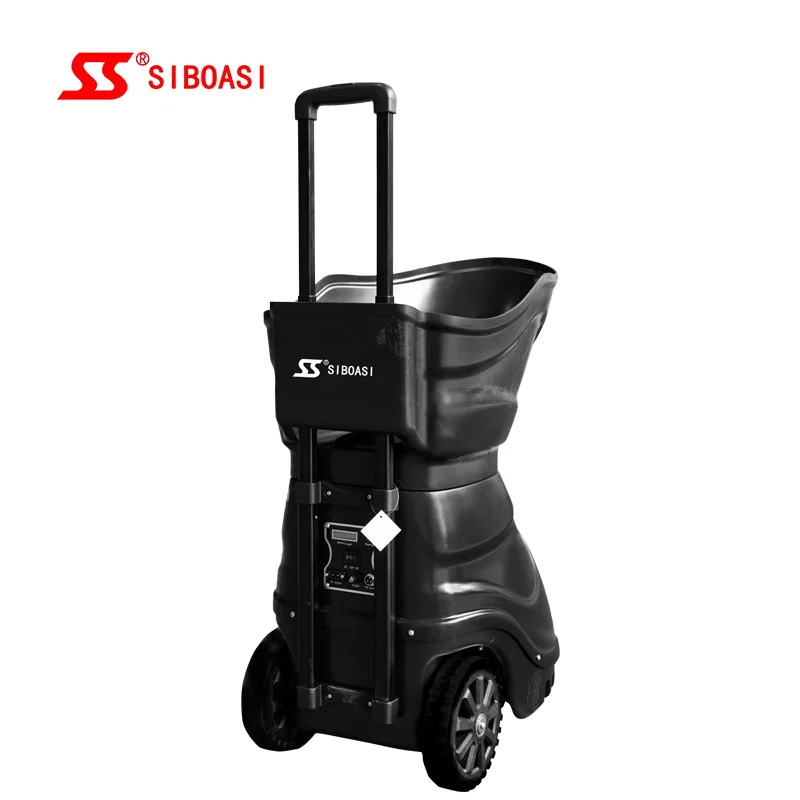 

Professional tennis ball machine for coaches, Black/white/red