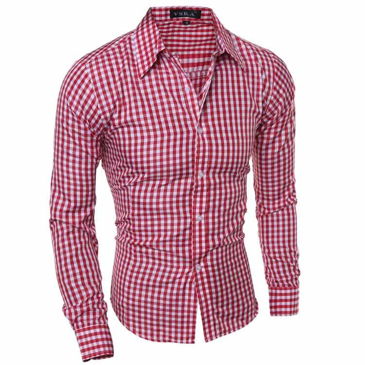 

Real Blue Color Fuchsia Color Lavender Color Men's Shirts, As picture