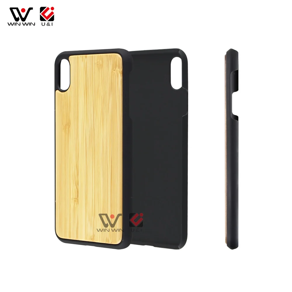 

High Quality Walnut Wooden Blank Wood Design Hard PC Bumper Back Phone Case Cover