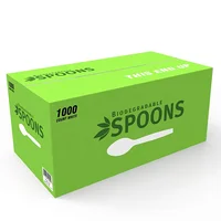 

EcoNewLeaf Eco-friendly Wholesale PLA 6 Inch Biodegradable Spoon for Food 7''