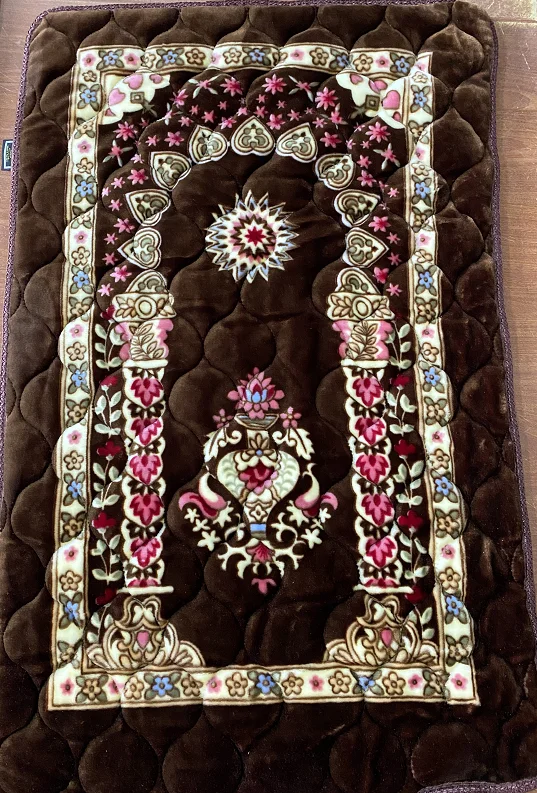 Free Sample Machine Made Cheap Comfortable Knee Mosque Carpet Custom