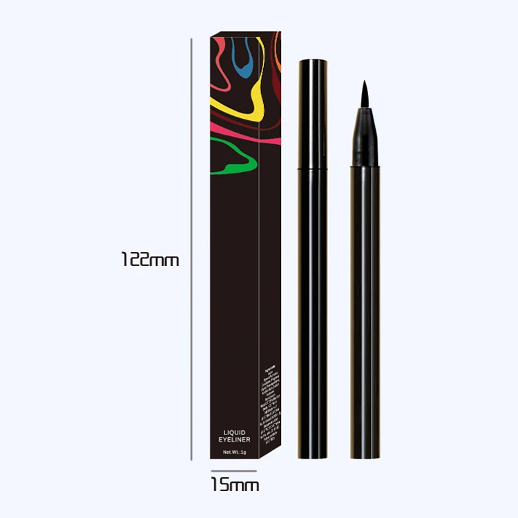 

Long Lasting Vegan Makeup Liquid Eye Liner Custom Logo Waterproof Eye-liner Magic Black Eyeliner Private Label