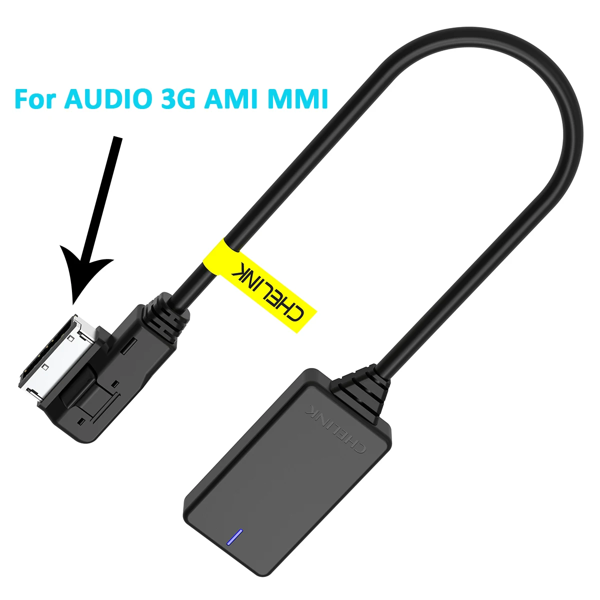 Mdi Wireless For Blue-tooth Aux Receiver Cable Adapter For 3g Audi A6l A8l  Q7 A3 A4l A3 A4 A6 A5 A1 S5 Q5 B6 B8 C6 B7 - Buy Ami Mdi With