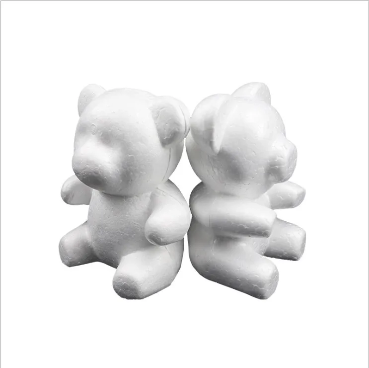 

QSLH-L00107 Hight Quality Artificial Teddy Rose Bear Foam Teddy Bear Rose Valentine Gift With Gift Box for Valentine's Day