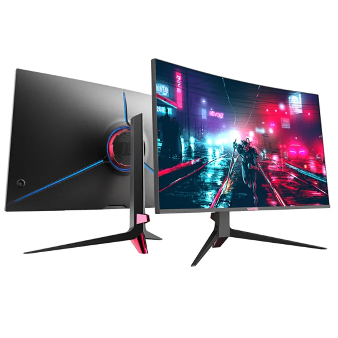 

2022 Full HD 24 27 32 inch 144Hz 165Hz stock wide screen E-sport display FreeSync PC Gaming curved LED LCD monitor for desktop