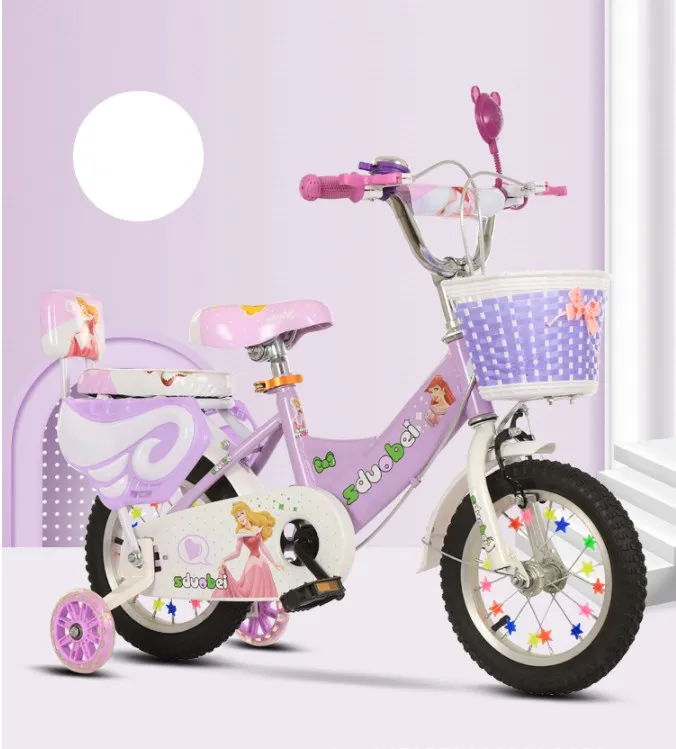 

New style 3-6-8-9 year old boy and girl bike 12/14/16/18/20 inch mountain bike, Pink/blue/purple