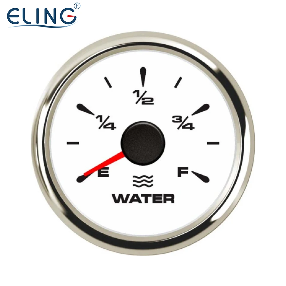 

ELING Water Level Gauge Universal 52mm Signal Adjustable 0-190ohm/240-33ohm Waterproof with 8 Colors Backlights 9~32V Car Motocy