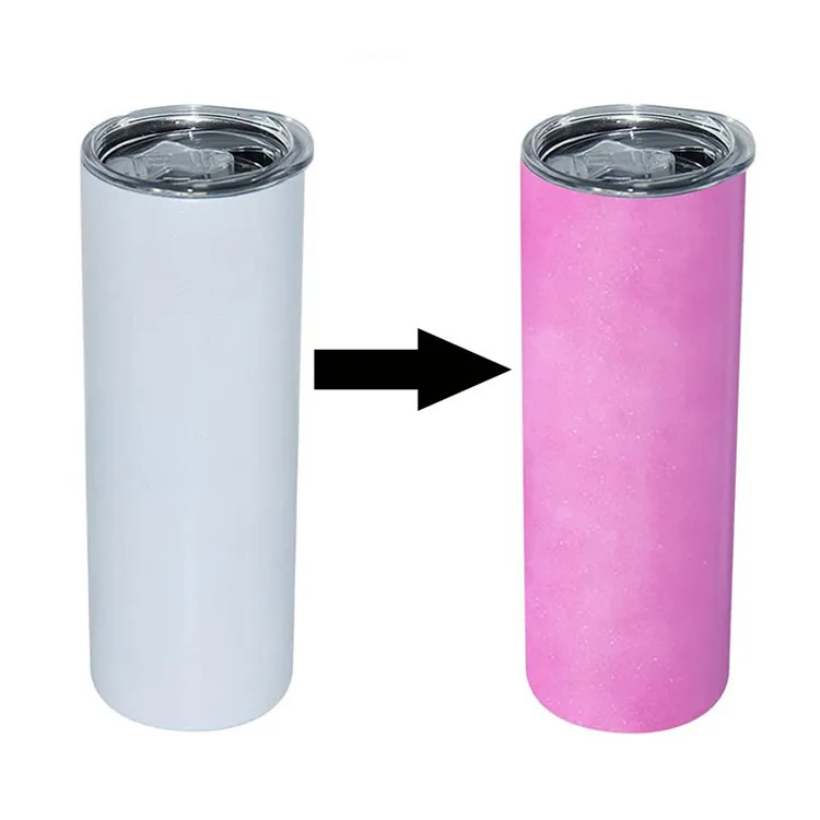 

Hot Selling Glow In The Dark And Heat Uv Light Color Change Sublimation Tumbler Cups