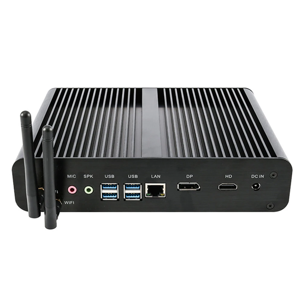 

Best Fanless Mini PC Core i7 8550U/8565U Gigabit Ethernet LAN 4k Display Computers