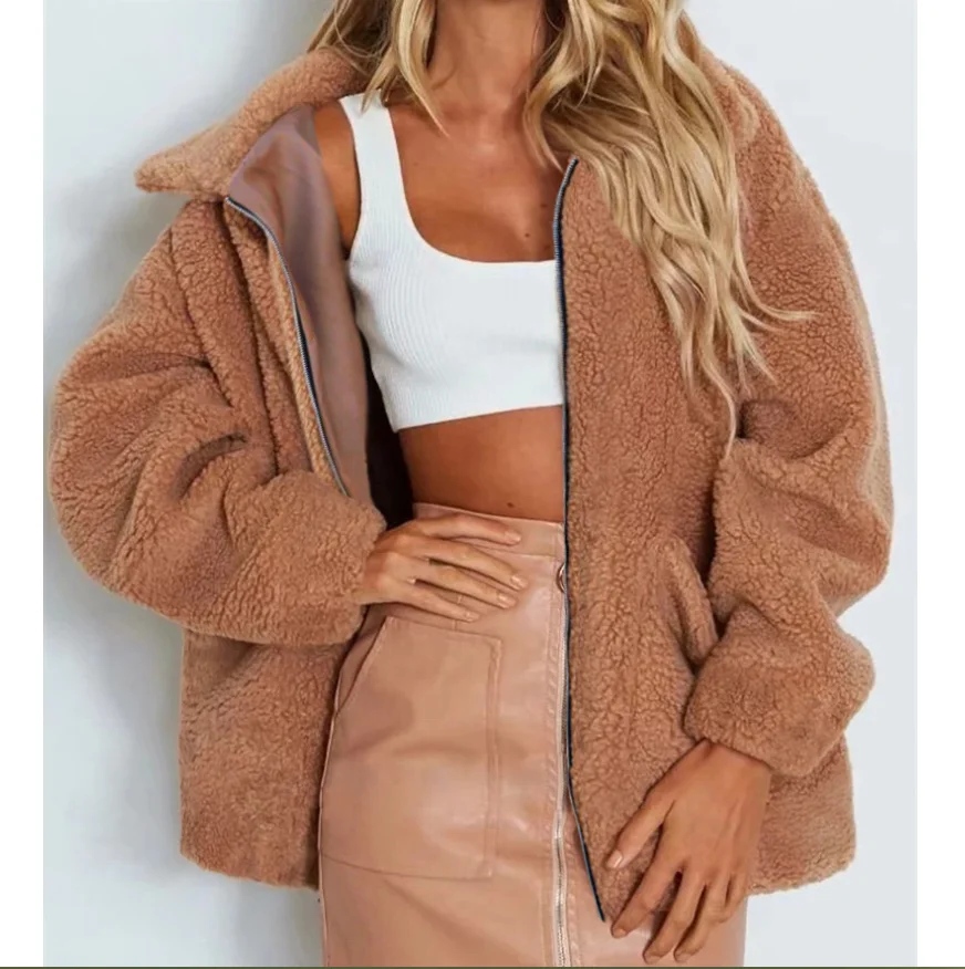 

B24093A New autumn and winter women's fashion casual coat