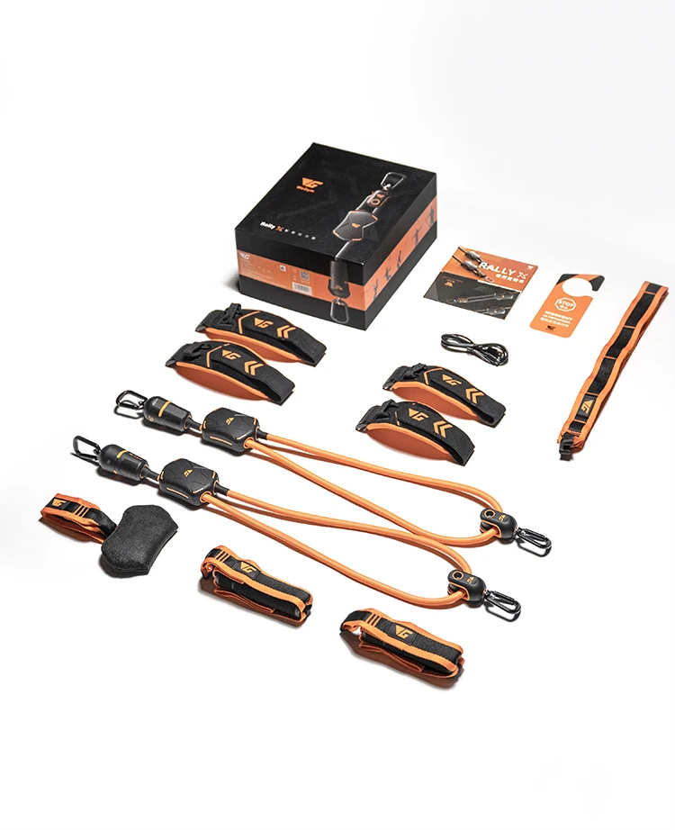 

Smart Home Gym Workout Exercise System Smart Resistance Bands, Orange