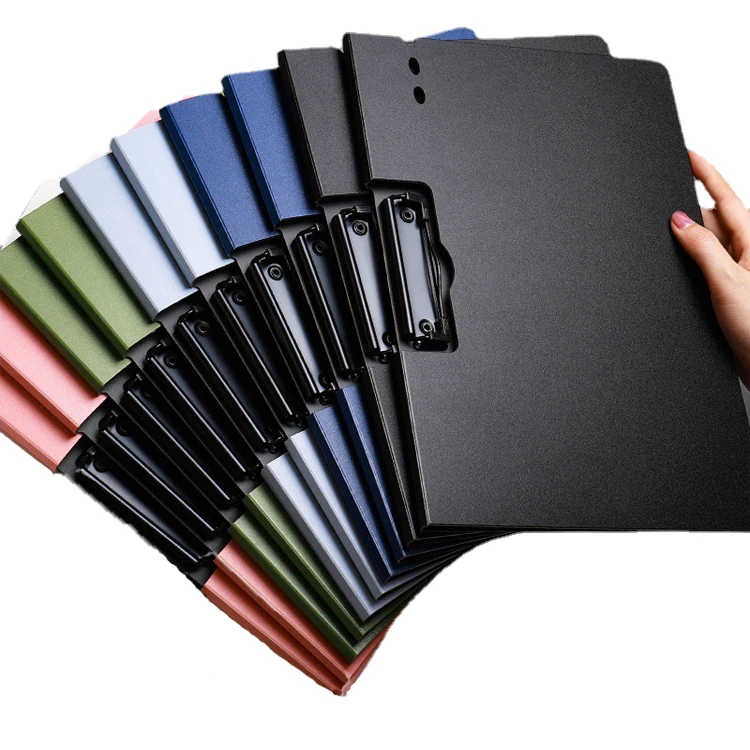 

Wholesale Custom A4 A5 A6 Folder Nurse Business Teacher Foldable Pocket Size Plastic Metal Hardboard Clipboard