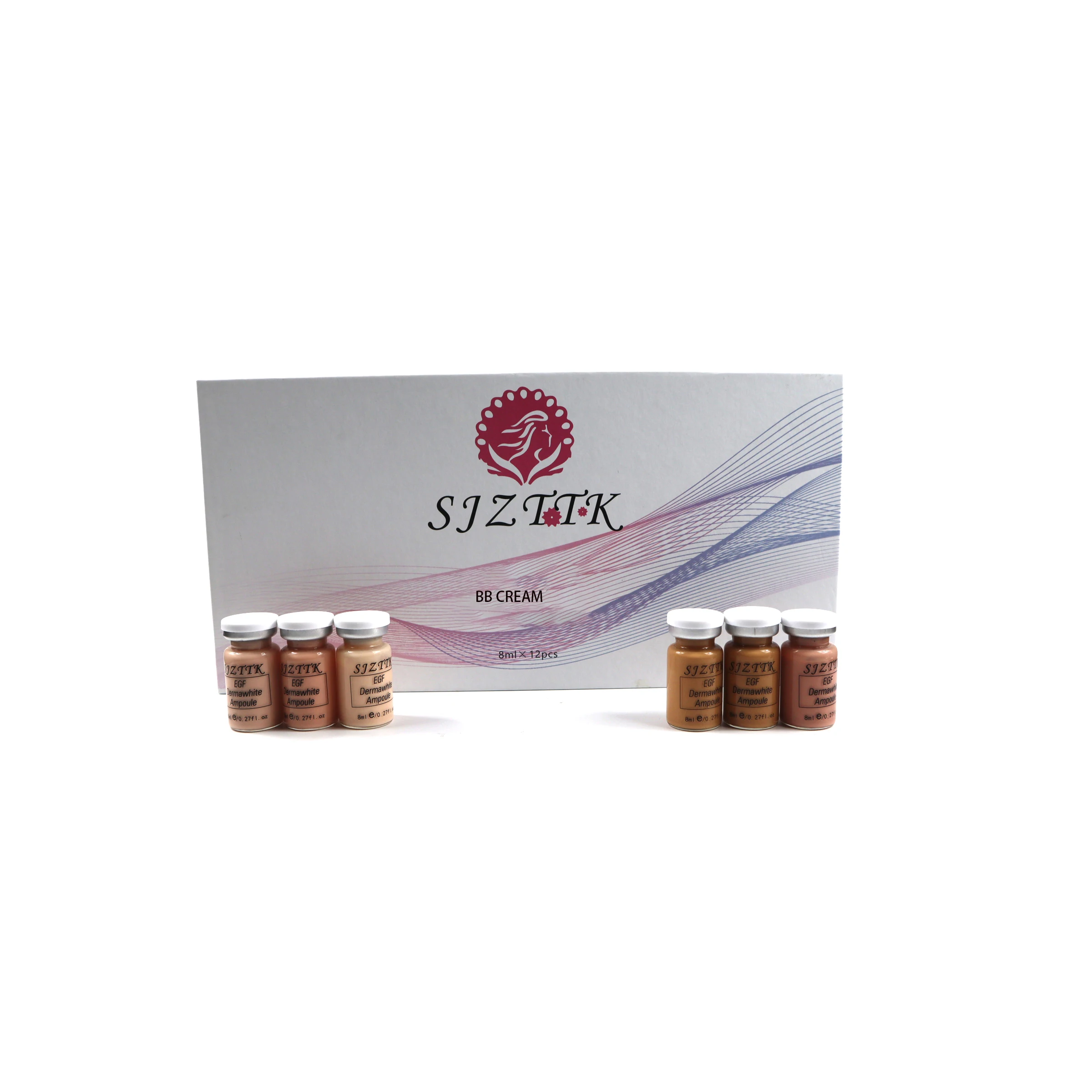 3 deep plus 2 vials bb serum 12 bottles /box whiteni