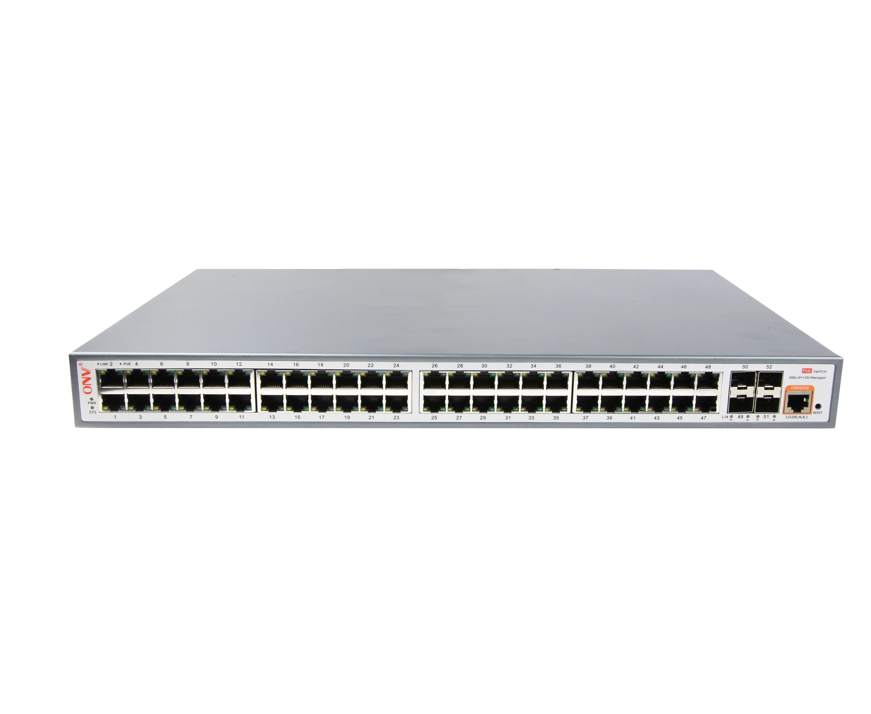 

ONV hot selling 10gb 48 port managed PoE switch gigabit ethernet switch POE