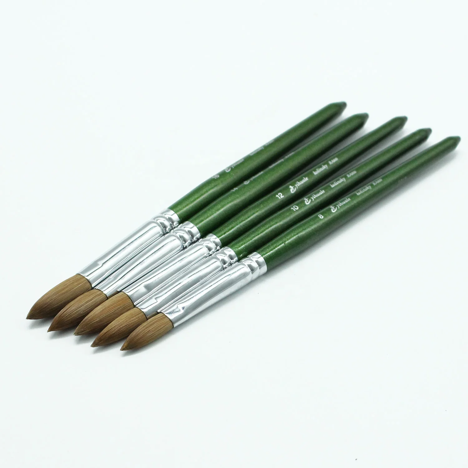

2021 Yihuale EVAL 100% kolinsky hair nail art brush acrylic nail brush