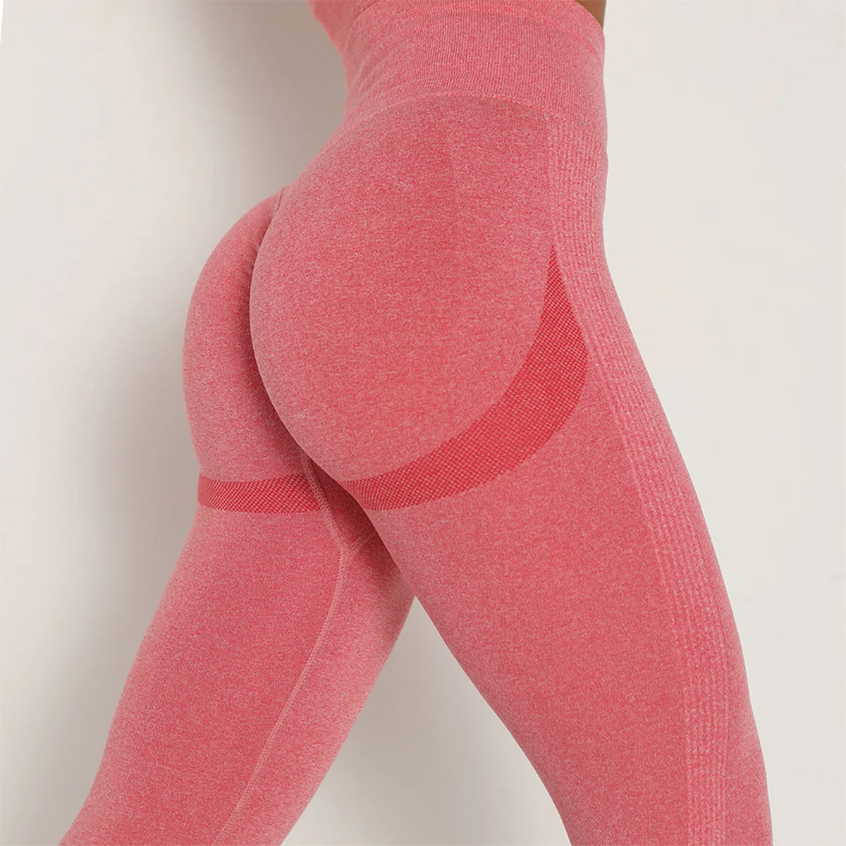 

2021 new hot selling factocy custom logo compression workout scrunch bum women seamless yoga leggings, As you see or oem