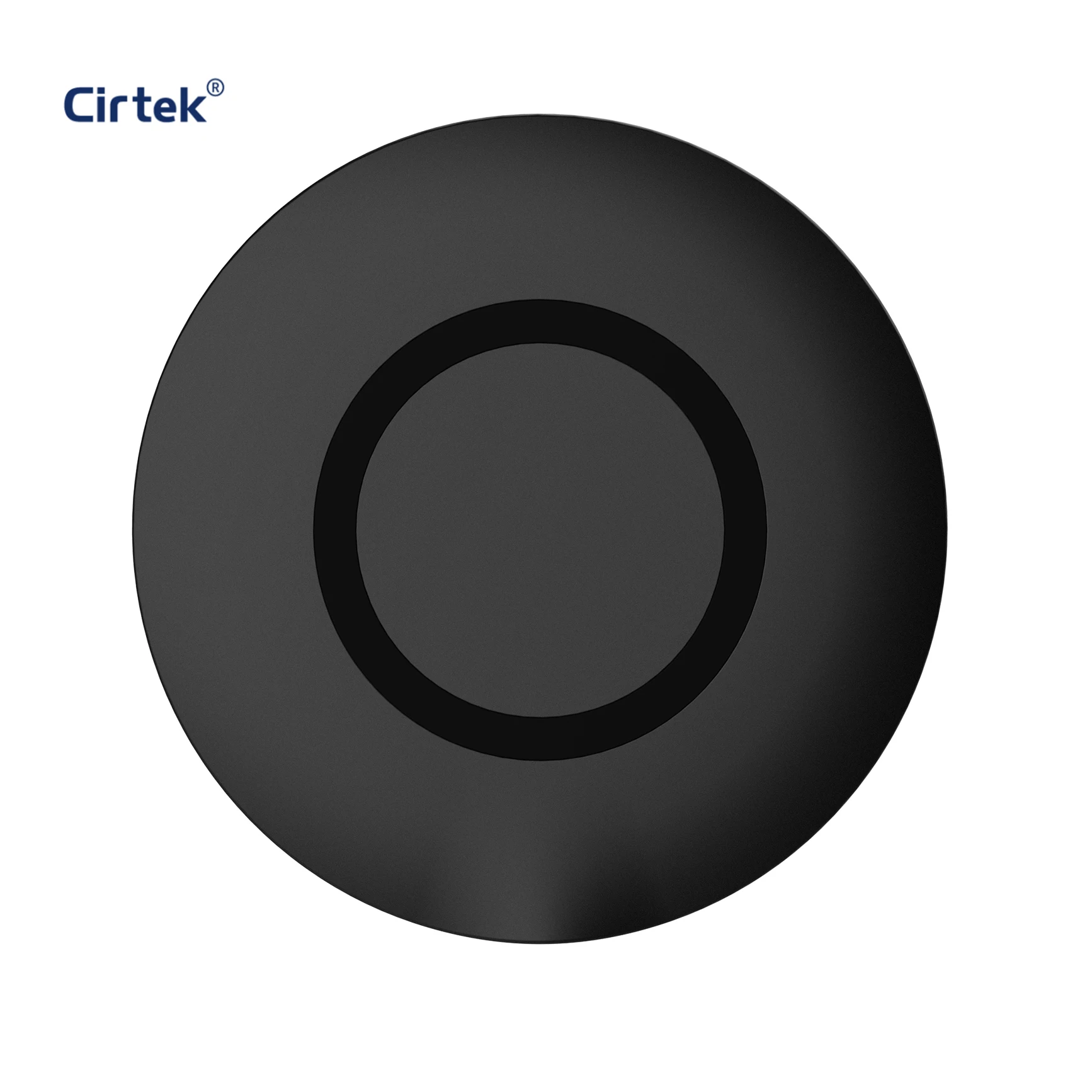 

Cirtek custom logo CE Rohs FCC QI certified universal 15w qi wireless charger plate android wireless charger, Black