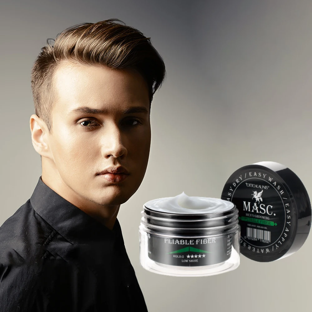 

Strong hold edge control hair wax pomade gel private label hair clay