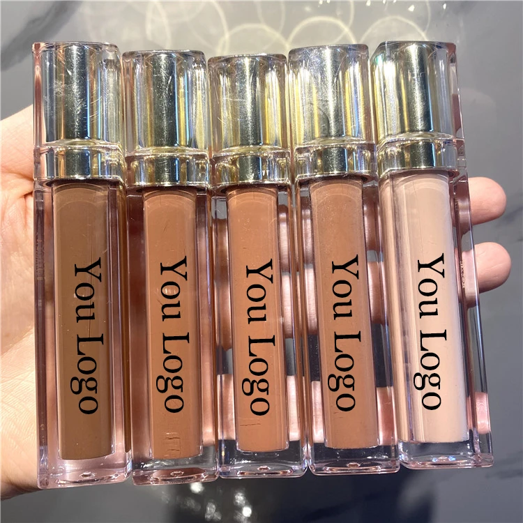 

Best Sale Multi colors Vegan Matte Lipstick Waterproof Clear Liquid Lip gloss Private Label, Multicolor