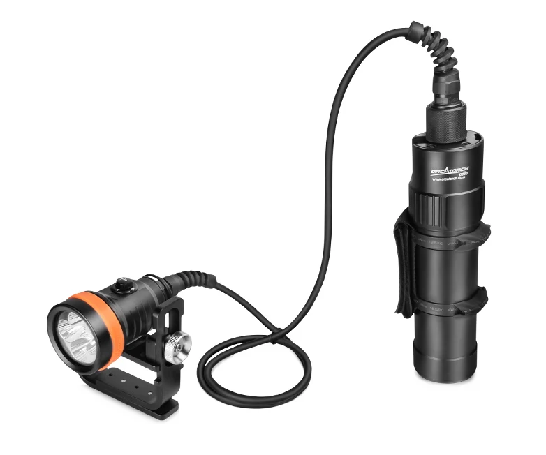 Orcatorch D620 D630 5cree Led 4000 Lumen Primary Canister Dive Light
