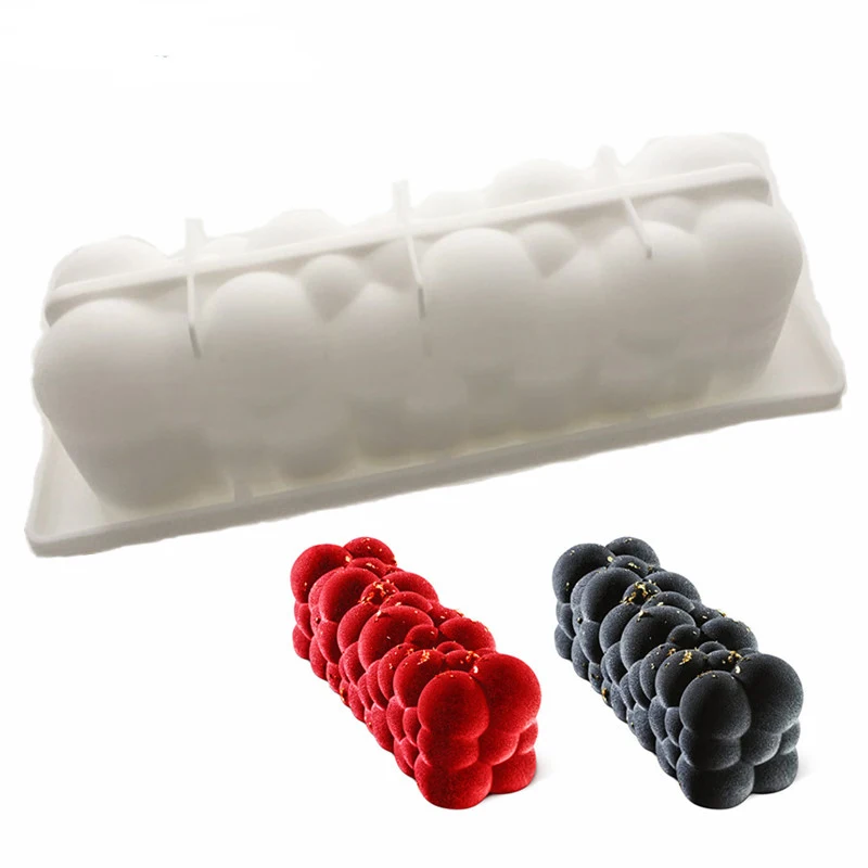 

Cloud Silicone Mould Series Dessert 3d Art Cake Mold Baking Chocolate Mousse Diy Tools Pastry Home Homemade, White