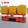 Red color wireless control automated trackless material transport lift cart price Singapore