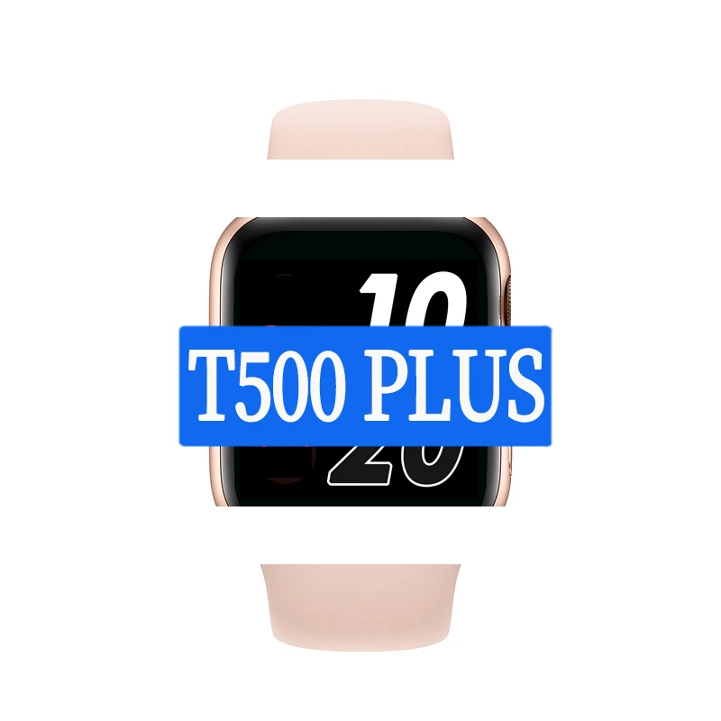 

2021 New smart watch series 6 dial calling silicone wristband tracker watch T500plus blood pressure relogio smart bracelet watch