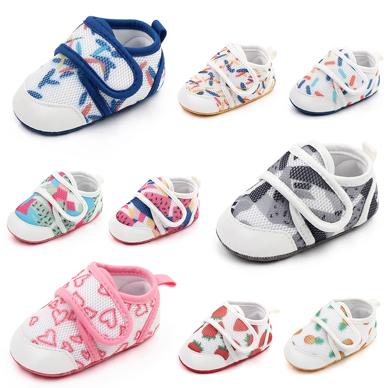 

0-18 months spring and autumn breathable cute mesh baby toddler shoes